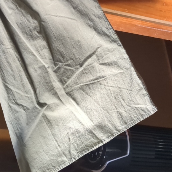 COTTON GINNY* organic cotton v neck peasant sleeve boho hippy chic tunic blouse - Picture 9 of 17